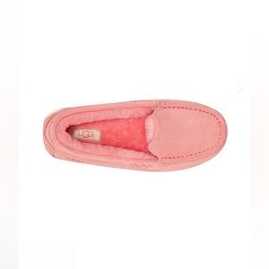 UGG Australia ‘Ansley’ Pink Blossom Water-Resistant Suede Slipper Shoes
